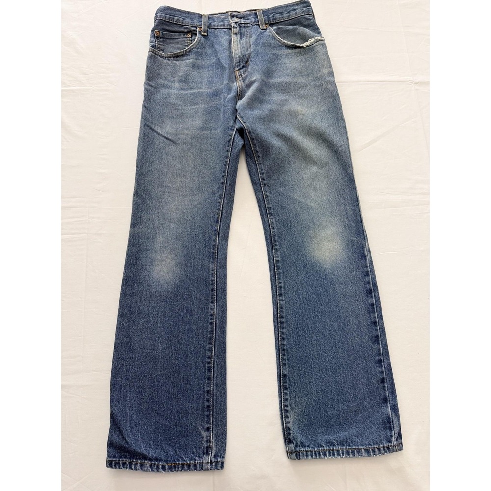 Levi's Jeans Mens 31x32 Blue Medium Wash Classic Straight Denim Pants Casual